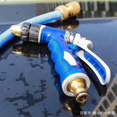 洗車神器 水槍加一物，光亮防塵持久如新