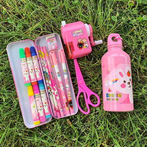 開學(xué)兒童幼兒園小學(xué)生學(xué)習(xí)用品水杯文具套裝禮盒生日禮物獎(jiǎng)品批發(fā)